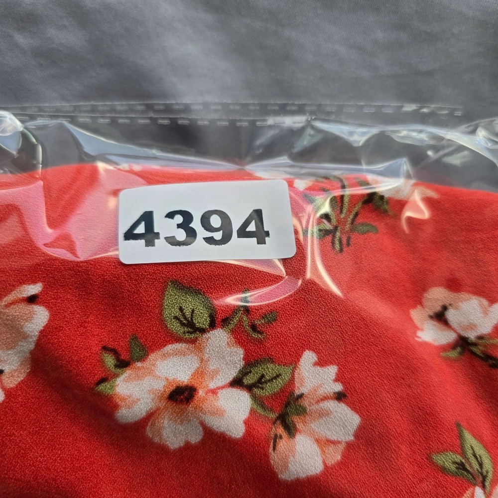 Old Navy Floral Print Dress Woman Small Tall Smocked Sleeveless Babydoll Cottage - Picture 12 of 12